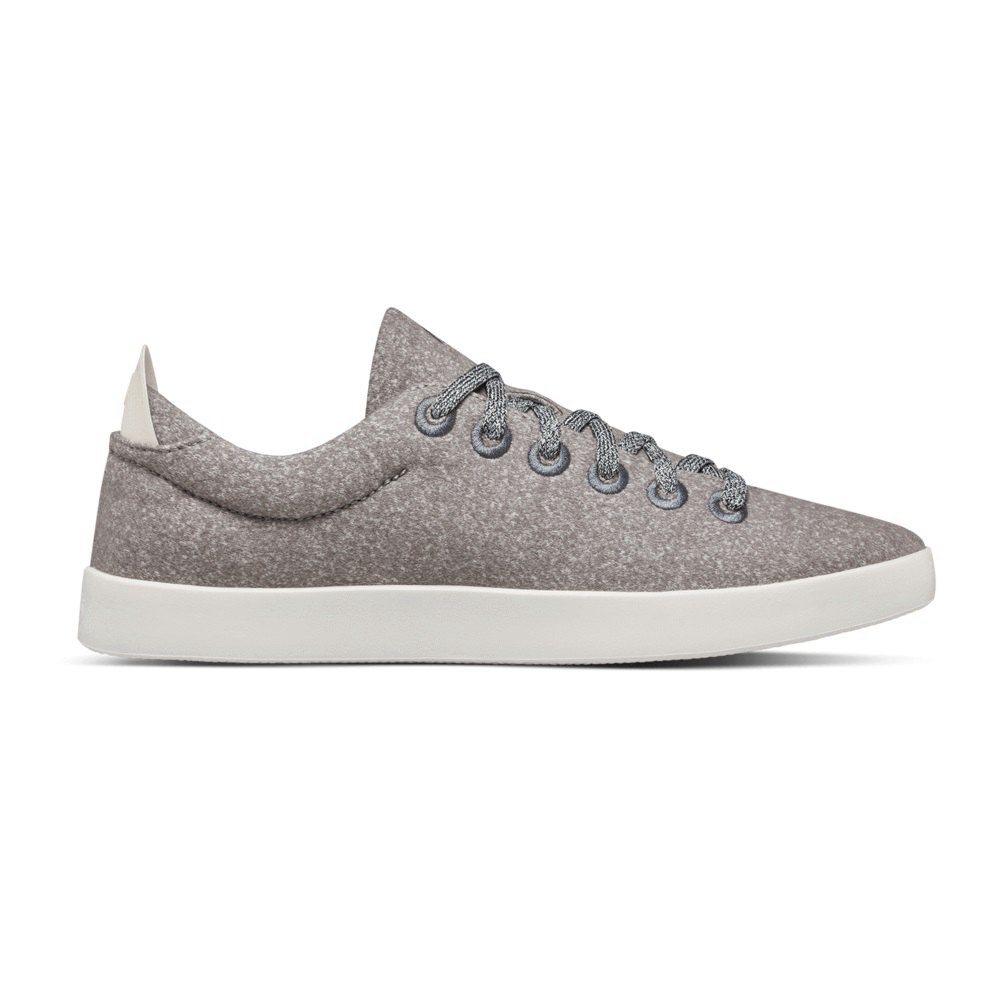 Allbirds Men\'s Wool Pipers - Sneakers Grey - WUK853469